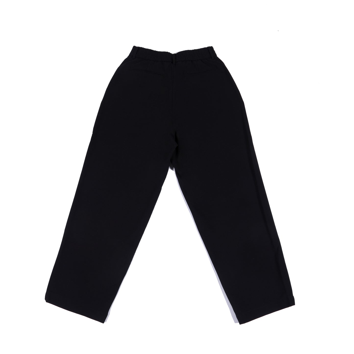 Straight Crease Pants - Black