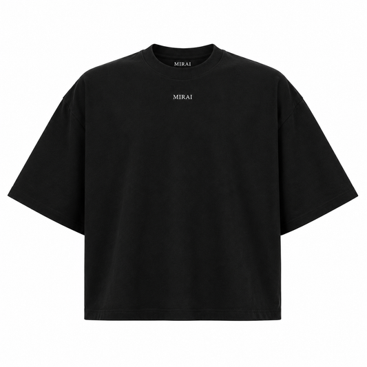 Boxy T-Shirt - Black