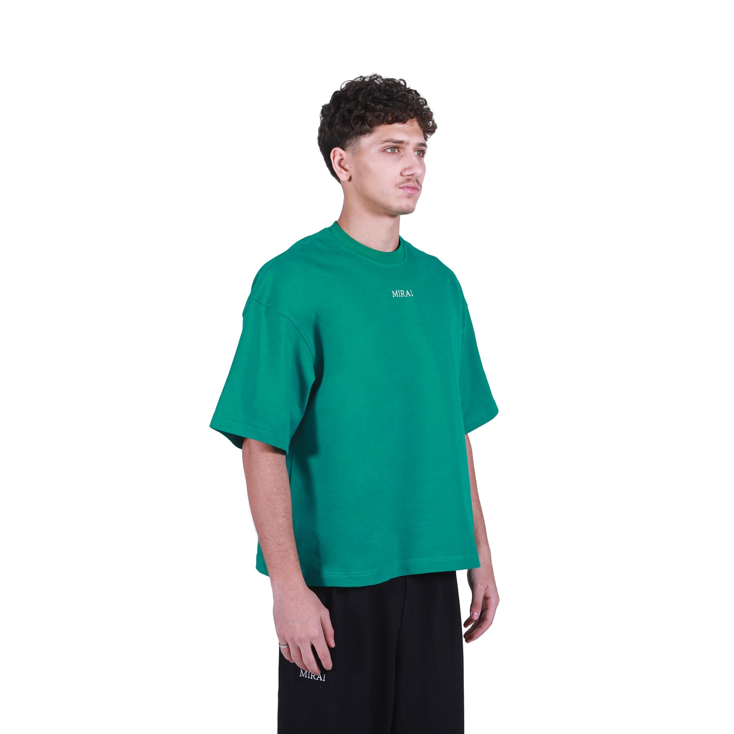 Boxy T-Shirt - Forrest Green